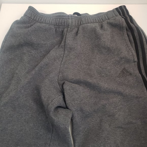 Adidas Mens Medium Gray Sweatpants - Picture 5 of 5